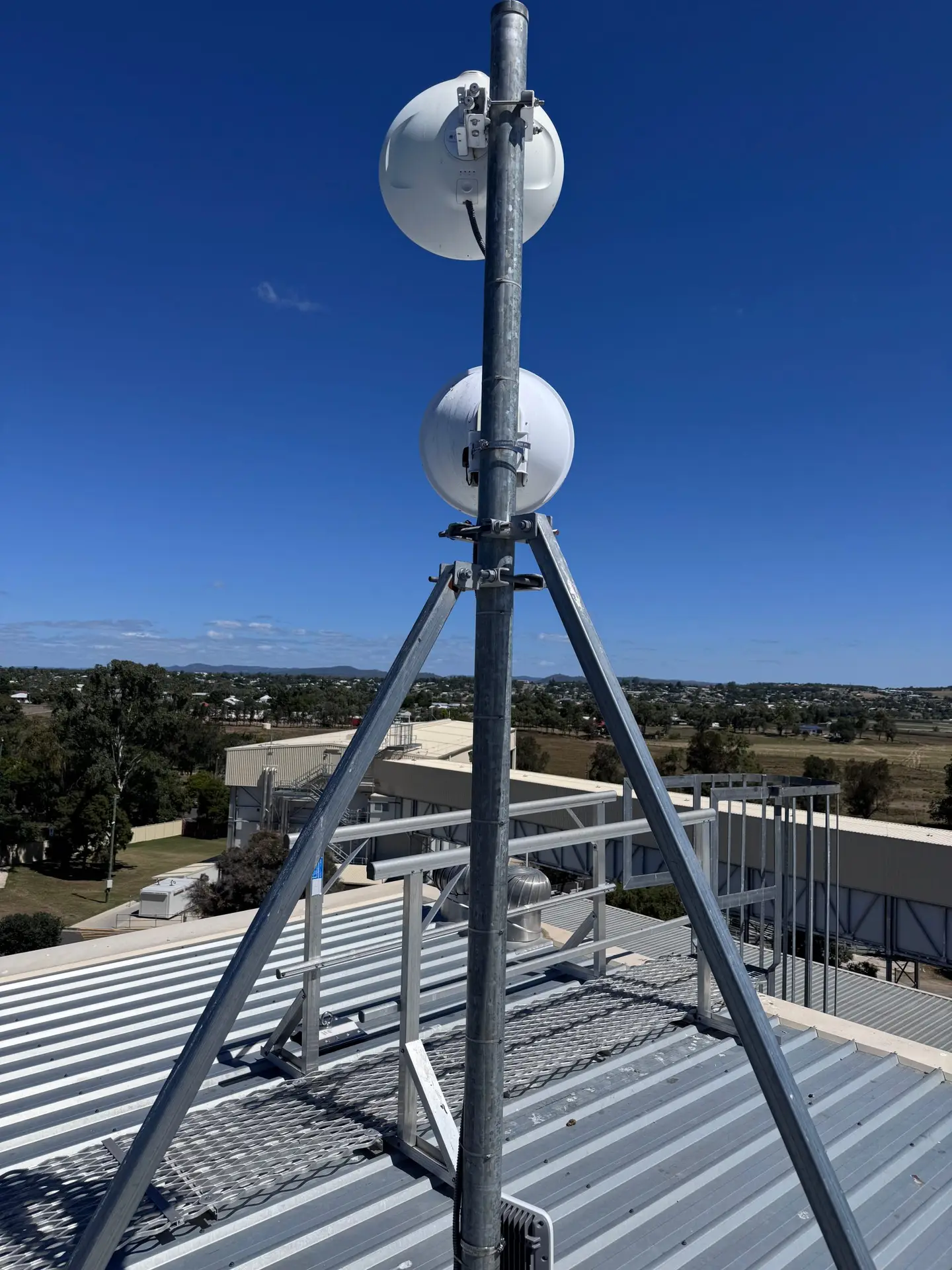 Connect sheds, offices, or separate buildings with fast, reliable wireless links.